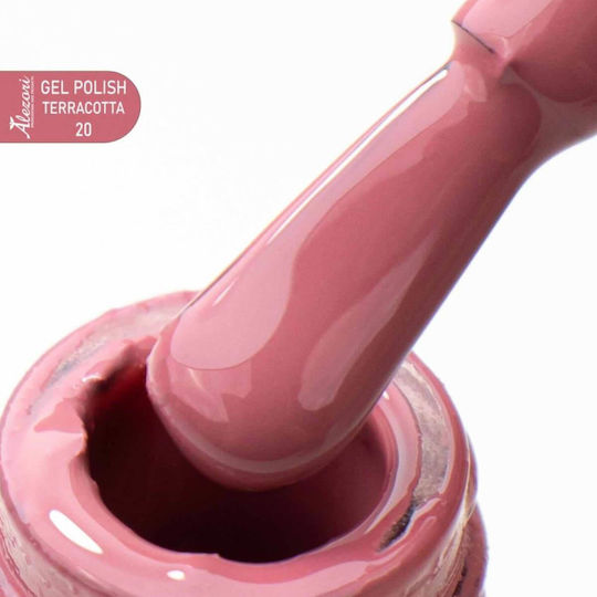 Alezori Gel Nail Polish 20 Terracotta 15ml