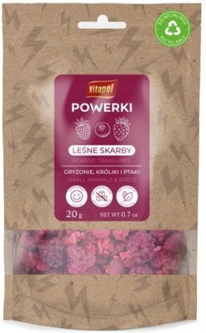 Vitapol Powerki Forest Treasures Rodents Rabbits Exotic Birds 20g
