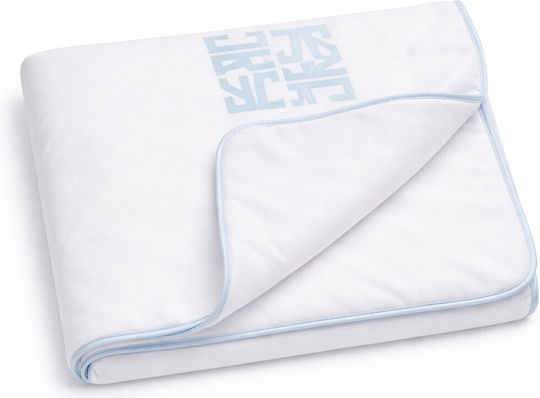 Richmond Interiors Nursery Swaddling Blanket Azure 80x80cm