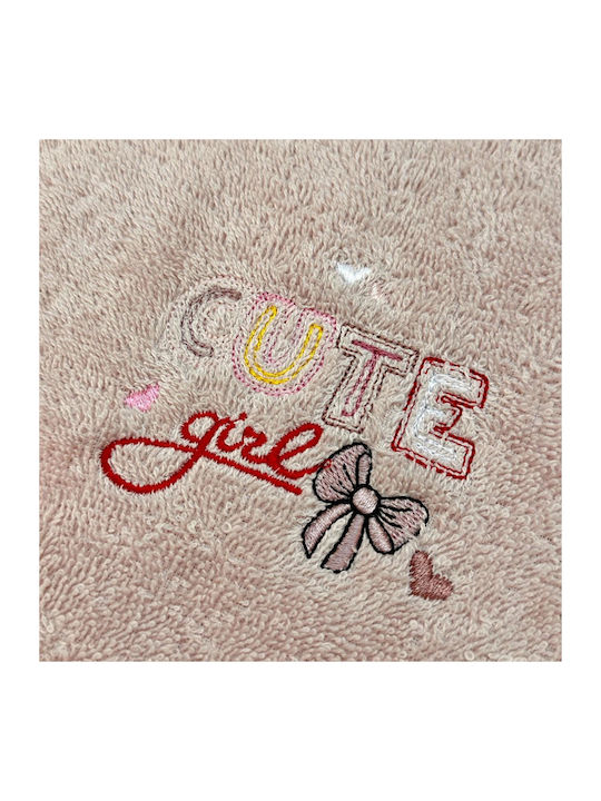 Linea Home Baby Face/Hand Towel Cute Girl Beige