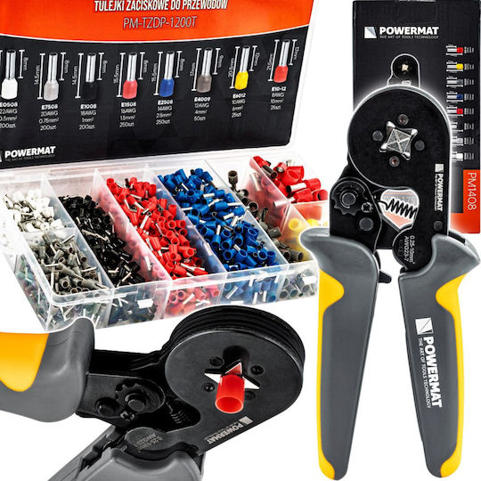 Powermat Cleste Sertizat Interval De Secțiune 0.25 - 10mm² Cu Mecanism Cu Clichet Lungime 175mm