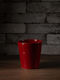 Red Ceramic Decorative Plant Pot 13/14cm