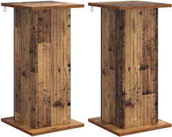 vidaXL Дървени Цветарници 30.5x30x60.5см 2 Броя