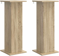 vidaXL Дървени Цветарници 30.5x30x80.5 см 2 Броя
