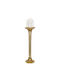 Lido Outdoor Small Post Floor Lamp IP54 For E27 Bronze