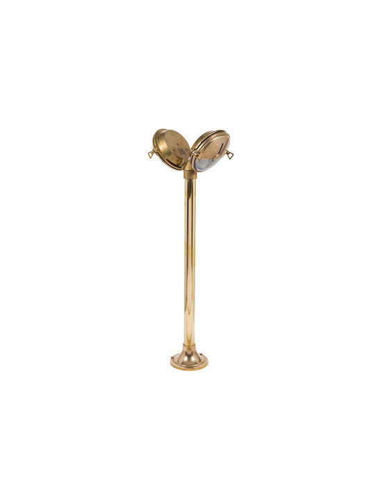 Lido Outdoor Small Post Floor Lamp IP54 For E27 Bulb Bronze