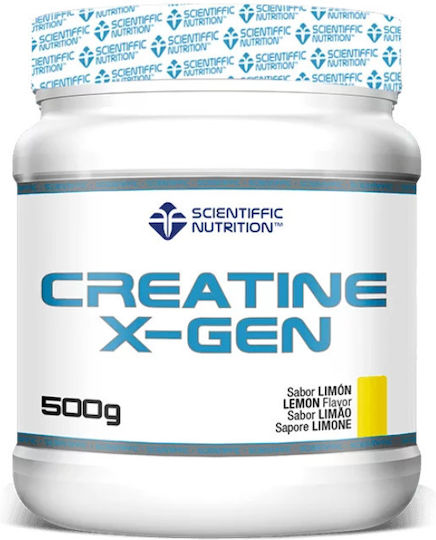 Scientiffic Nutrition Creatina X-gen Monohidrat Creatină cu Aromă de Lămâie 500g