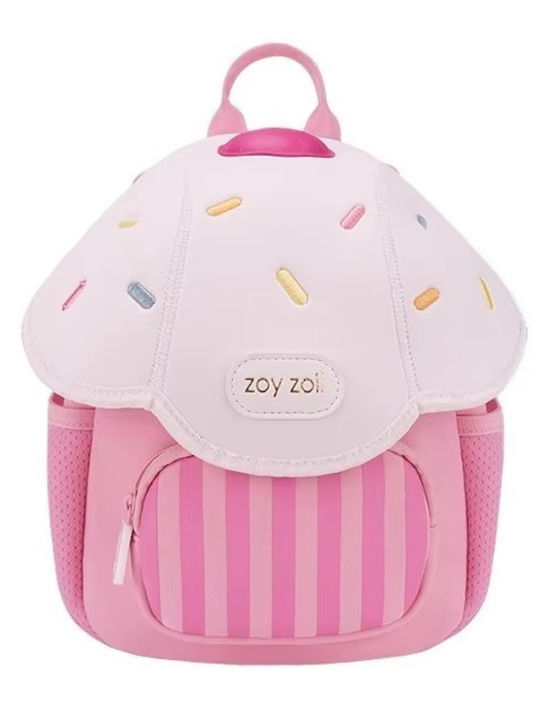 zoy zoii Kids Backpack Pink 25.4x20.3x10.2cm