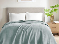 Pătură Simplă Pique 320gsm Verde Văratic Bumbac Hotel Garyfallo 180x240 Pătură Simplă Pique 320gsm Verde Văratic Bumbac Hotel Garyfallo 180x240
