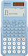 Osalo Os-991es Plus Ii Scientific Calculator 417 Functions Solar Power Large Screen Desktop Blue Calculator