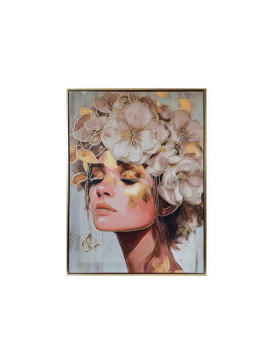Canvas Painting Plastic Frame Fylliana Fl7498 B...