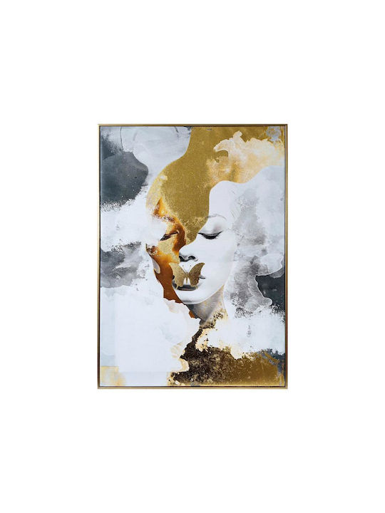 Canvas Painting Plastic Frame Fylliana Fl6595 W...