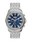 Diesel Womens Watch Chronograph Battery with Gray Metal Bracelet