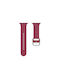 Silicone Strap Burgundy Apple Watch 7 42 44 45mm