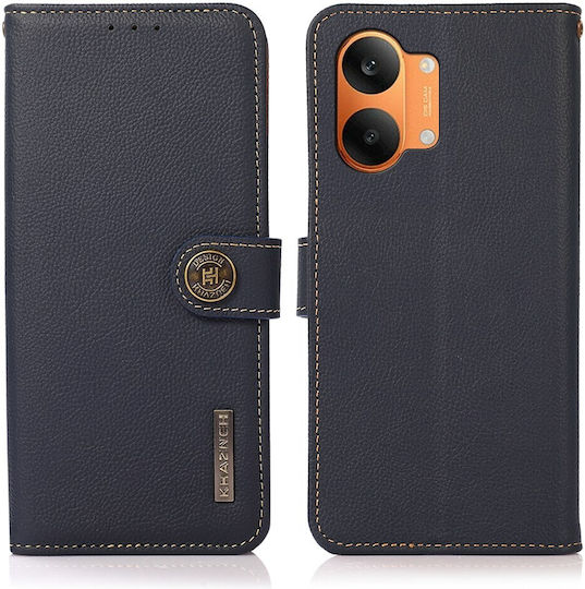 Khazneh Wallet Δερμάτινο Μπλε (Poco X8 Pro Max)
