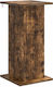 Vidaxl Plant Stand 2 Pcs Smoked Oak Wood 30.5 x...