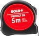 Лента за измерване Sola 25мм 5 М Protect Pe Ds ...