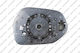Mirror Glass 5 Door Heated Convex Glass Toyota Yaris 20 Right