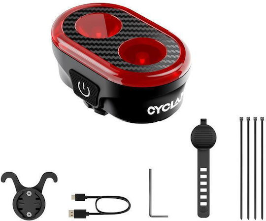 Cyclami Cy200 Rear Bicycle Lights Smart Mountain Bike Light Road Sensor