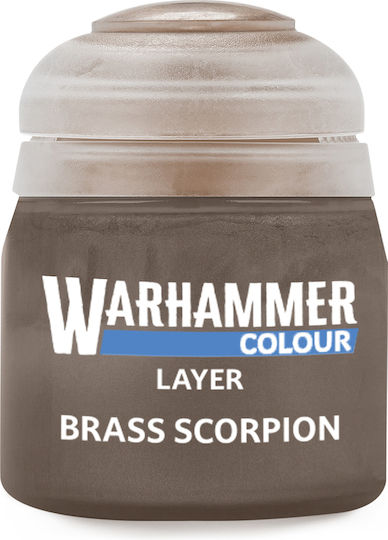 Games Workshop Χρώμα Μοντελισμού Brass Scorpion 12ml