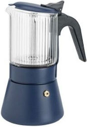 Inoxibar Inoxibar Espresso-Kocher 6 Tassen Blau
