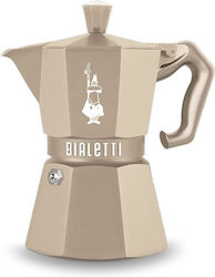 Bialetti Exclusive Кафеварка За Еспресо 6 Чаши Сребриста