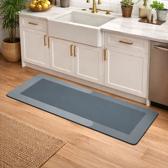 My Home Luxury Rutschfestes Badematte 73510 Graue 60x150cm