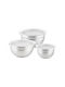 Hi Pro Serving Bowls Round Inox 3 Pieces