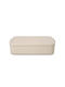 Brabantia Plastik-Mittagsbox Beige 2l
