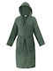 Madi Olia Bathrobe Hooded Olive 440gr/m²