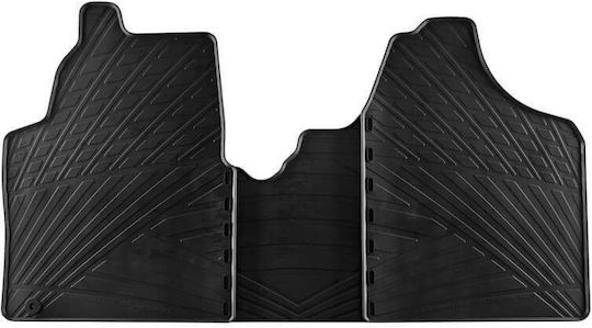 Car Mats Apesan Rubber Citroen Jumpy 2007-2016 Fiat Scudo 2007 Peugeot Expert Black 3 Pieces