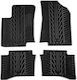 Carro 389340 Car Mats Kia Rio 3 Hatchback 2011-2017 Black 4 Pieces