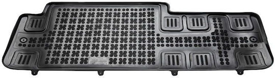 Sahler Car Mats Raised Sides 3D Rubber Citroen SpaceTourer 2016+ Peugeot Traveller 2016+ Toyota Proace Verso II 2016+ Opel Zafira Life 2019+ Rear Black Car Mat 1 Piece