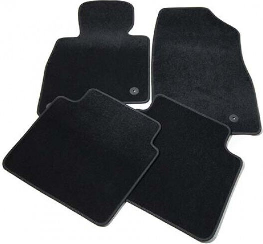 Satz Vorder- und Rückseite Auto Fußmatten 4 Stück Teppich Mazda 6 2003-2008 Schwarze