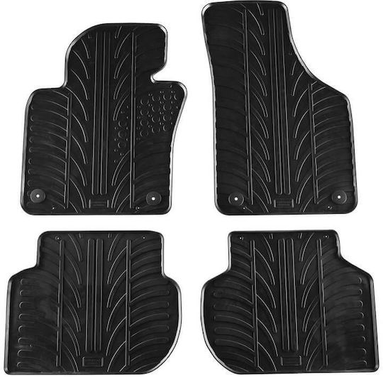 Carro 389464 Car Mats VW Jetta 6 2011-2019 Black 4 Pieces