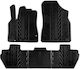 Carro 389426 Car Mats Citroen Berlingo 2008-2018 Peugeot Partner 2008-2018 Black 5 Pieces