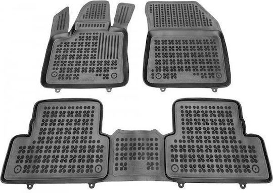 Sahler Килими За Кола Car Mats 3D Гумени Опел Грандланд Икс 2017+ Тип Car Mats Черни 3 Броя