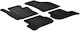 Carro 389272 Car Mats Seat Leon 1p 2005-2013 Cupra Black 4 Pieces