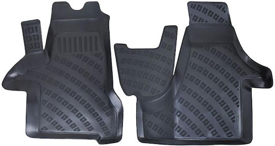 Carro Килими За Кола Car Mats 3D Гуми TPE VW Транспортьор T5 2003-2015/T6 2015/T7 2 Броя Черни Car-1267