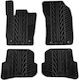 Carro 389333 Car Mats Audi A1 8x 2010-2018 Black 4 Pieces
