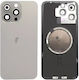 Apple iPhone 15 Pro Max Задно Стъкло Back Glass Без NFC Натурален Титан OEM Съвместим