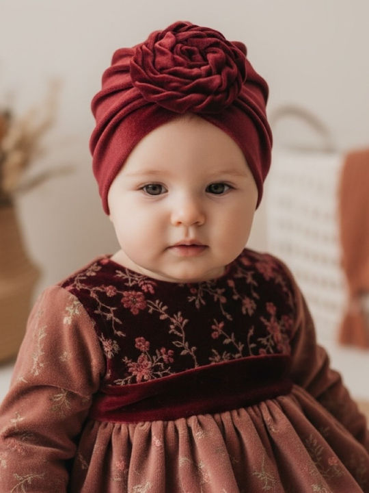 Bonjour Bebe Τουρμπάνι σε Κόκκινο Χρώμα Bonjour Bebe Τουρμπάνι σε Κόκκινο Χρώμα