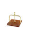 Wooden Brown Napkin Holder 14x14x8.5cm VW057M