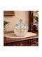ForHome Glass Sweet Jar with Lid 16.5x19.5cm Transparent