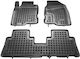 Sahler Car Mats Raised Sides 3D Rubber Opel Antara Chevrolet Captiva 2006+ Raised Sides Type Black 3 Pieces