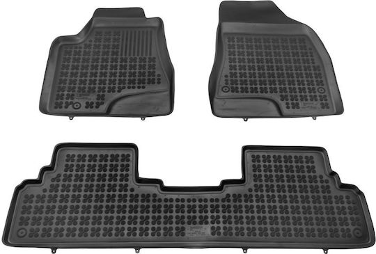 Sahler Килими За Кола 3D Гумени Лексус Rx400 2009-2012 Тип Car Mats Черни 3 Броя