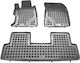 Sahler Car Mats Raised Sides 3D Rubber Honda Civic iX Sedan iX 2012-2015 Raised Sides Type Black 3 Pieces