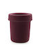 Normann Copenhagen Plastic Red Waste Bin 31.6x31.6x36cm