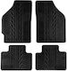 Carro 389411 Car Mats Fiat Punto Ii 1999-2010 2003-2005 Black 4 Pieces