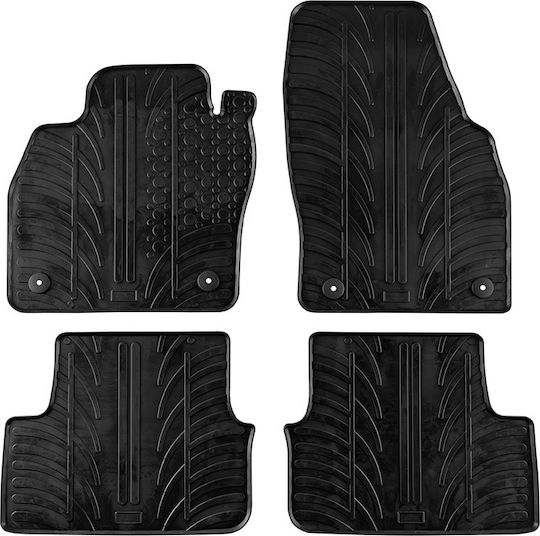 Carro 389120 Car Mats Audi A1 Gb 2018+ Black 4 Pieces